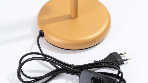 Miniaturka 3 - Lampa biurkowa VARIO złota