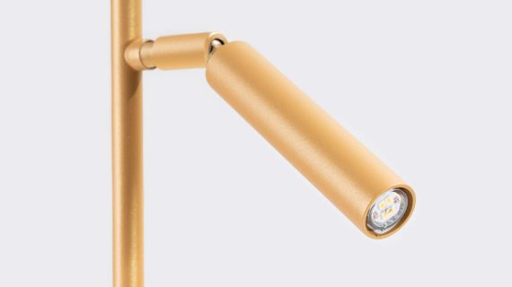 Miniaturka 4 - Lampa biurkowa VARIO złota