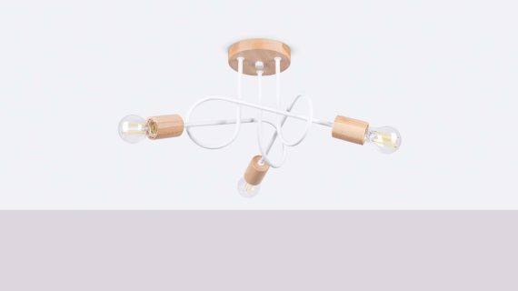 Miniaturka 1 - Żyrandol IGNIS 3 biały