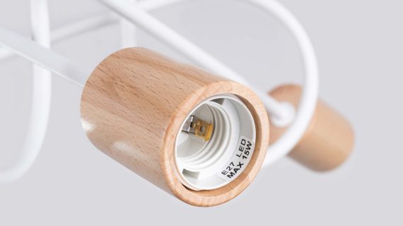 Miniaturka 4 - Żyrandol IGNIS 3 biały