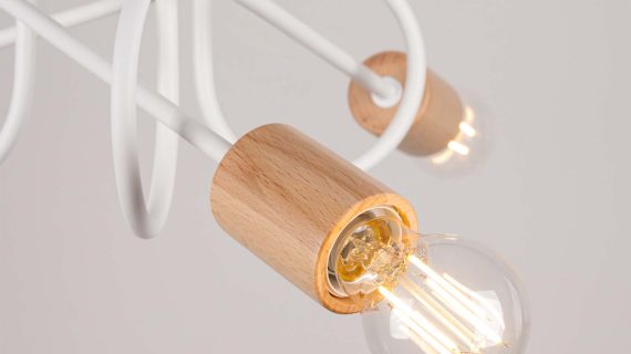 Miniaturka 6 - Żyrandol IGNIS 3 biały