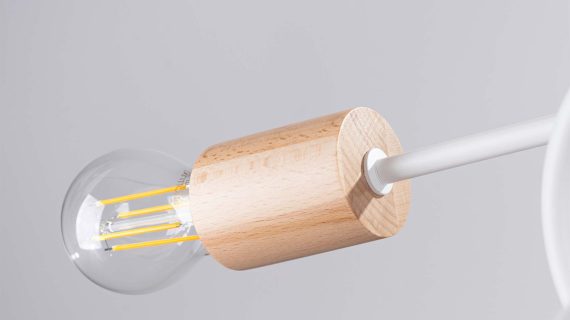 Miniaturka 6 - Żyrandol IGNIS 5 biały