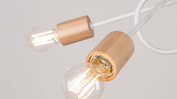 Miniaturka 8 - Żyrandol IGNIS 5 biały