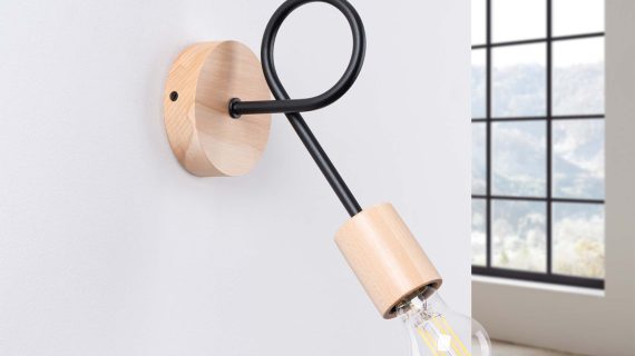 Miniaturka 2 - Kinkiet IGNIS czarny