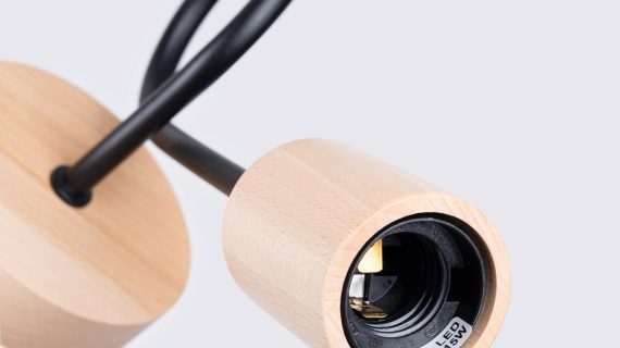 Miniaturka 5 - Kinkiet IGNIS czarny