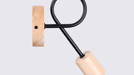 Miniaturka 6 - Kinkiet IGNIS czarny