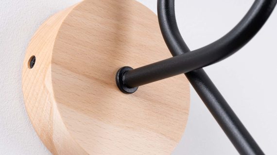 Miniaturka 9 - Kinkiet IGNIS czarny