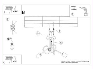 Miniaturka 10 - Instrukcja montażu plafonu sufitowego z drewnianą rozetą