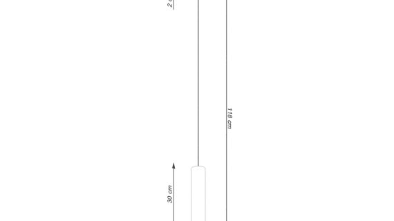 Miniaturka 8 - Lampa wisząca NOVEL 1 beżowa