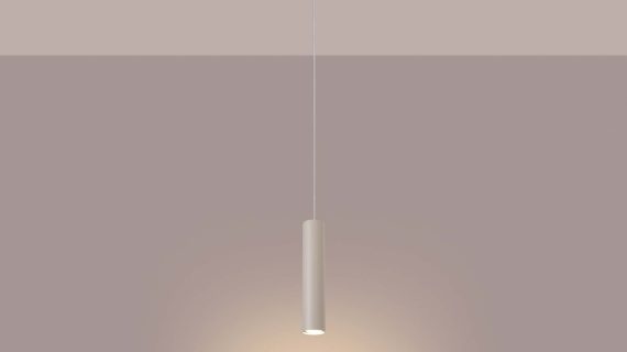 Miniaturka 3 - Lampa wisząca NOVEL 1 beżowa