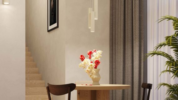 Miniaturka 10 - Lampa wisząca NOVEL 2 beżowa