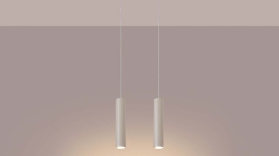 Miniaturka 3 - Lampa wisząca NOVEL 2 beżowa