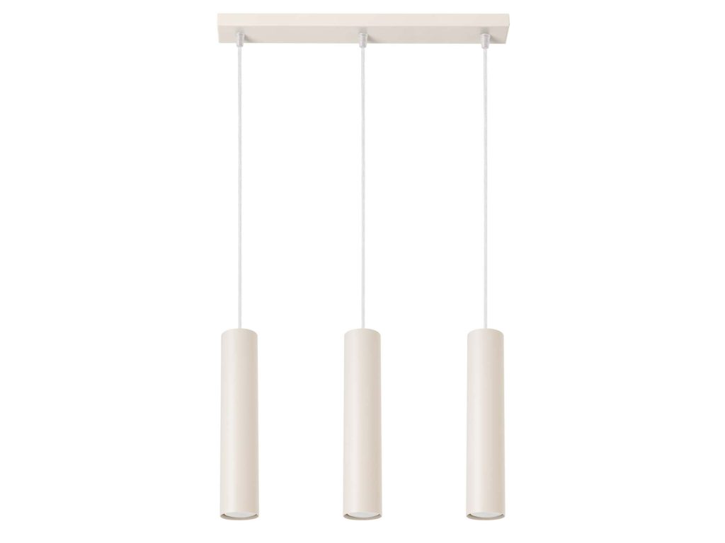 Lampa wisząca NOVEL 3L beżowa