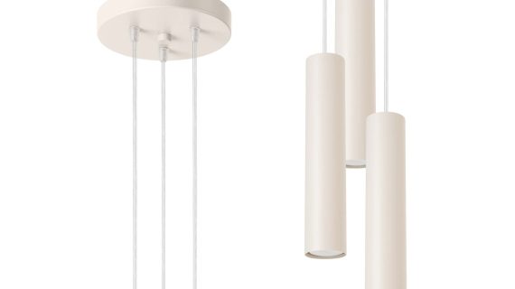 Miniaturka 1 - Lampa wisząca NOVEL 3P beżowa