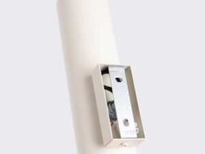 Miniaturka 7 - Metalowa konstrukcja montażowa kinkietu ściennego kremowego