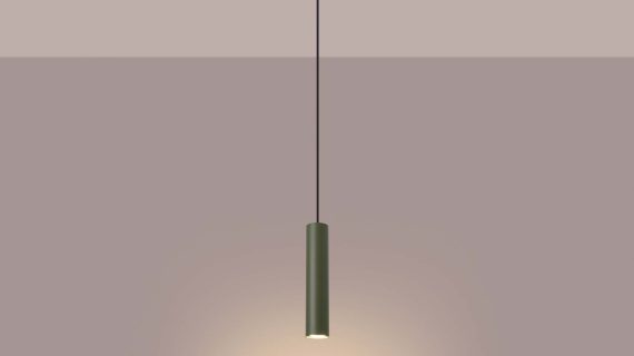 Miniaturka 3 - Lampa wisząca NOVEL 1 zielona oliwka