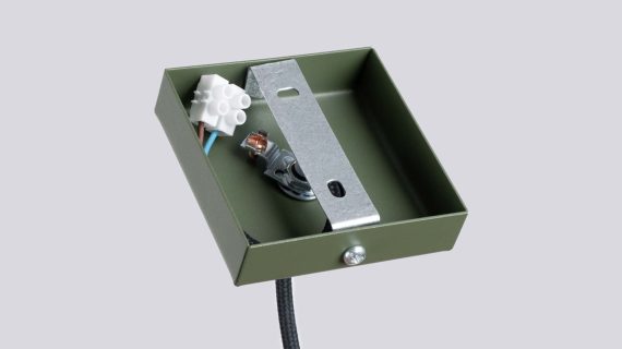 Miniaturka 4 - Lampa wisząca NOVEL 1 zielona oliwka