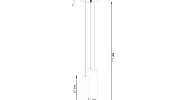 Miniaturka 7 - Lampa wisząca NOVEL 3P zielona oliwka