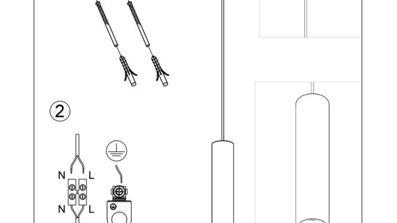 Miniaturka 8 - Lampa wisząca NOVEL 1 ochra czerwona