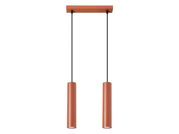 Lampa wisząca NOVEL 2 ochra czerwona