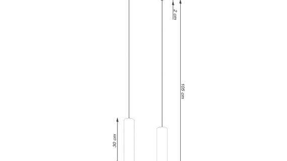 Miniaturka 7 - Lampa wisząca NOVEL 2 ochra czerwona