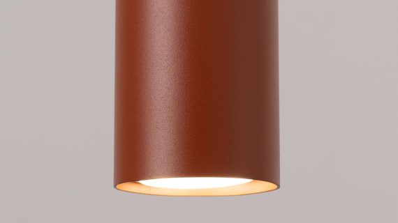 Miniaturka 4 - Lampa wisząca NOVEL 2 ochra czerwona