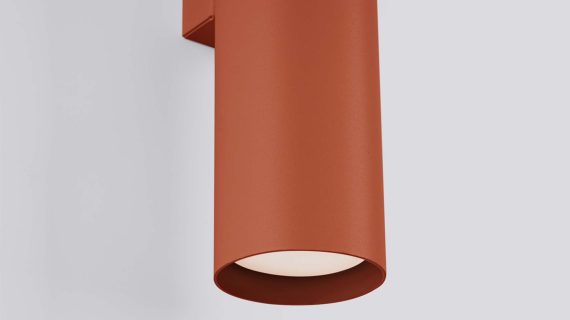 Miniaturka 3 - Kinkiet NOVEL 2 ochra czerwona