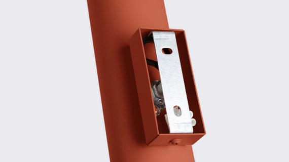 Miniaturka 5 - Kinkiet NOVEL 2 ochra czerwona