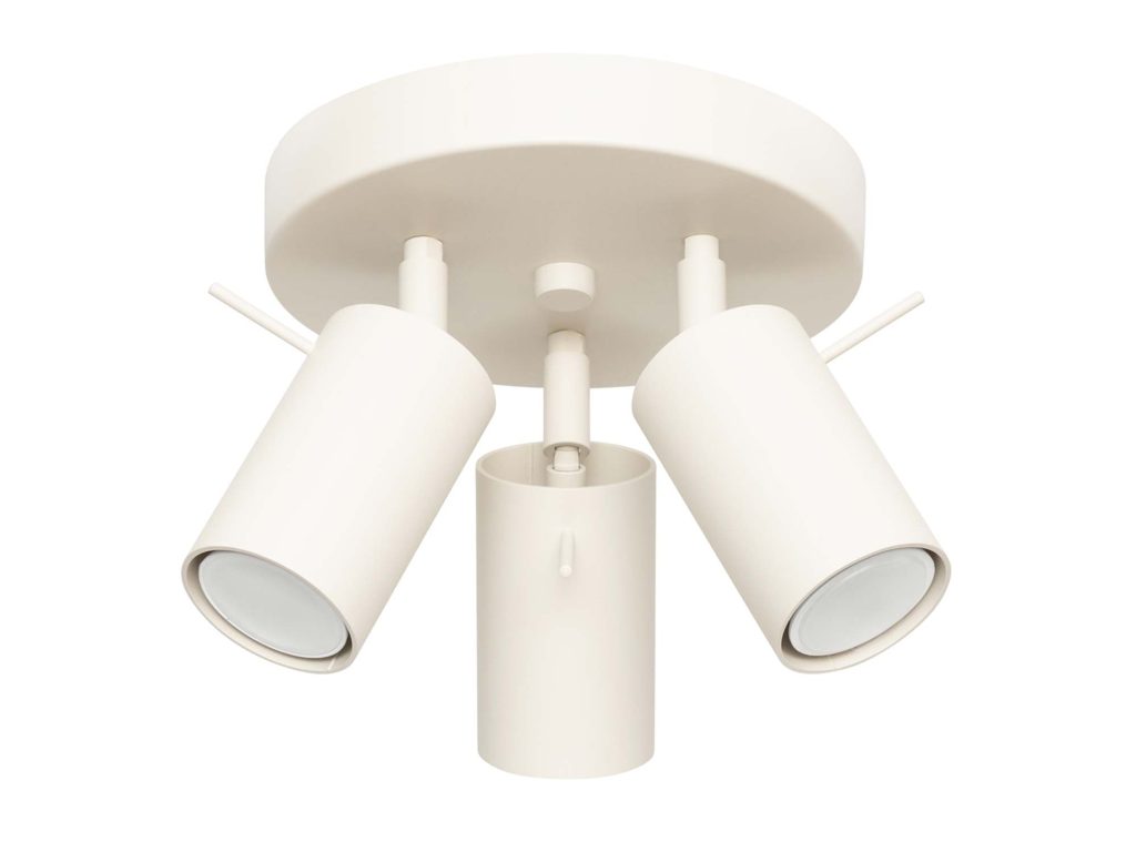 Plafon RINTO 3P beżowy