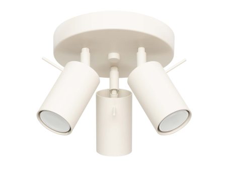 Plafon RINTO 3P beżowy