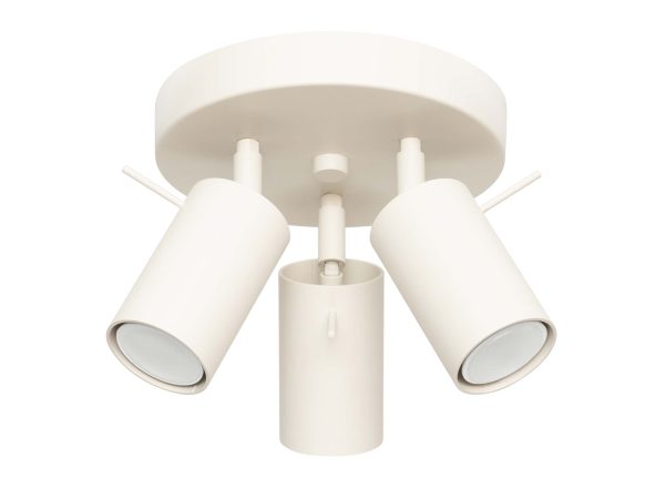 Plafon RINTO 3P beżowy