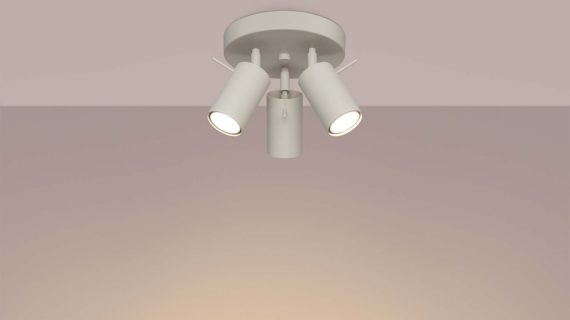 Miniaturka 2 - Plafon RINTO 3P beżowy