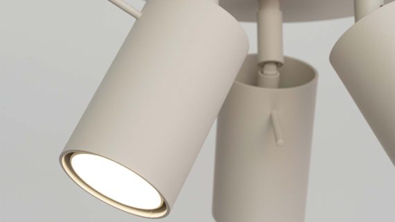 Miniaturka 4 - Plafon RINTO 3P beżowy