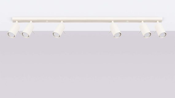 Miniaturka 1 - Plafon RINTO 6L beżowy