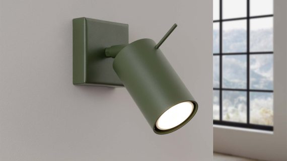 Miniaturka 2 - Kinkiet RINTO zielony oliwkowy