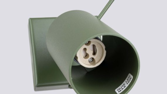 Miniaturka 5 - Kinkiet RINTO zielony oliwkowy