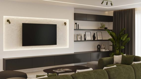 Miniaturka 10 - Plafon RINTO 2 zielony oliwkowy