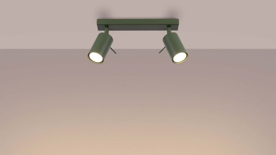 Miniaturka 2 - Plafon RINTO 2 zielony oliwkowy