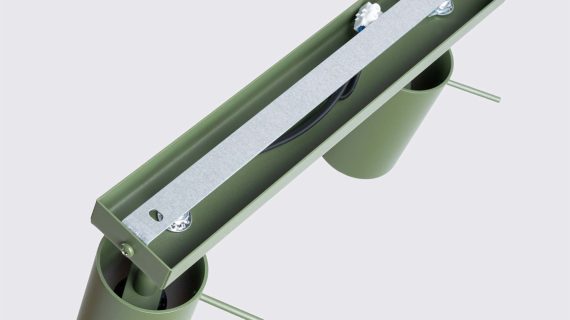 Miniaturka 3 - Plafon RINTO 2 zielony oliwkowy