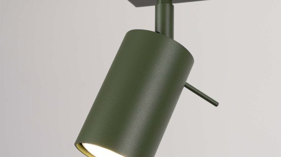 Miniaturka 5 - Plafon RINTO 2 zielony oliwkowy