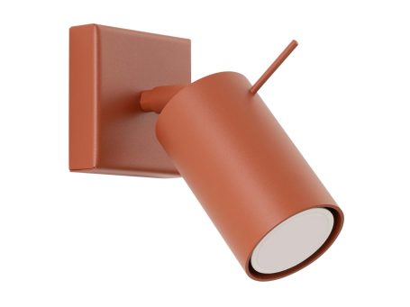 Kinkiet RINTO ochra czerwona