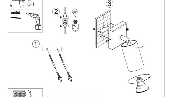 Miniaturka 7 - Kinkiet RINTO ochra czerwona
