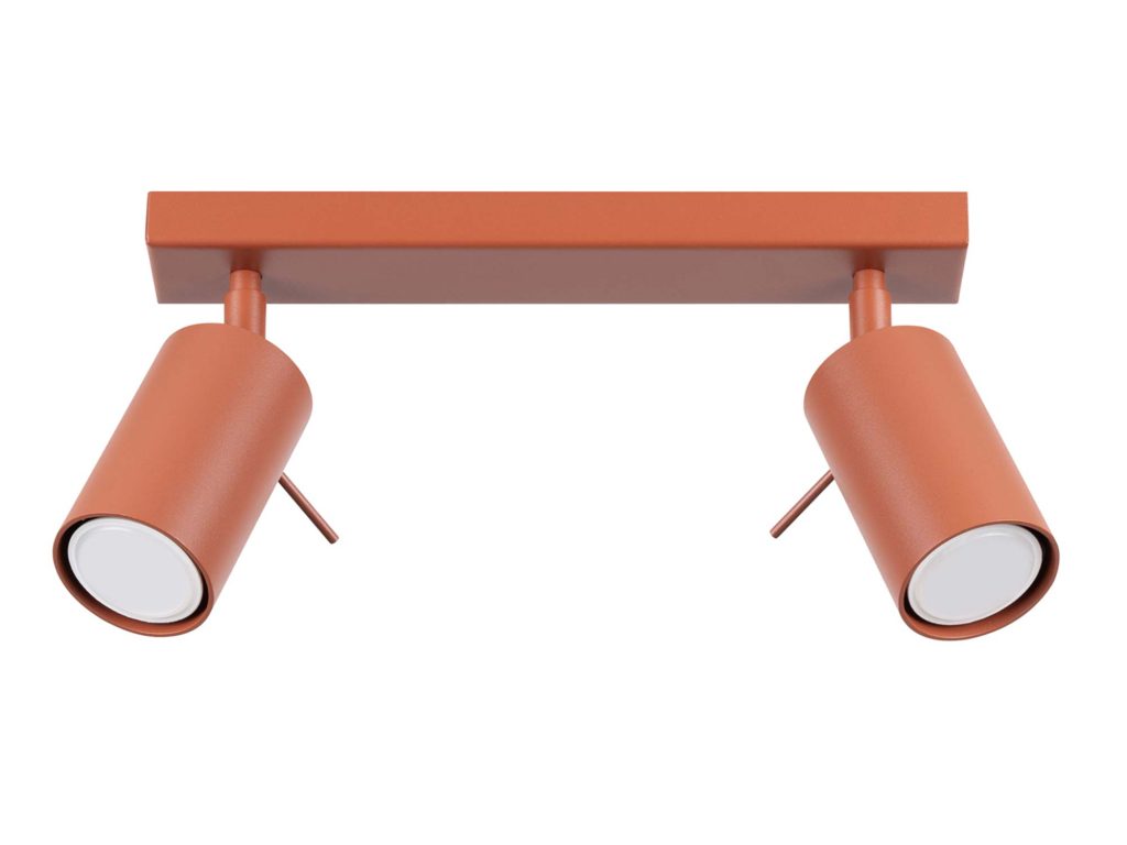 Plafon RINTO 2 ochra czerwona