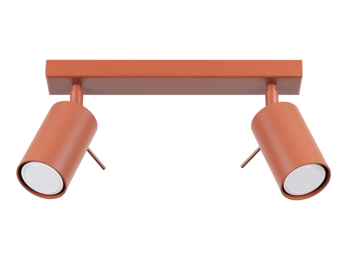 Plafon RINTO 2 ochra czerwona