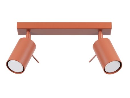 Plafon RINTO 2 ochra czerwona