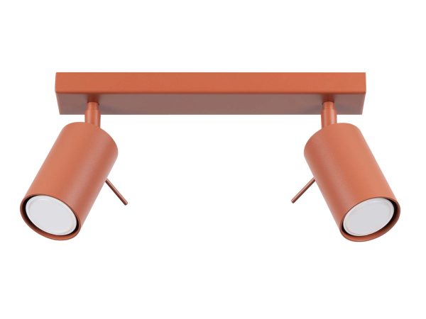 Plafon RINTO 2 ochra czerwona