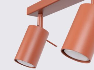 Miniaturka 3 - Wnętrze prostokątnej listwy montażowej plafonu ceglastego z okablowaniem