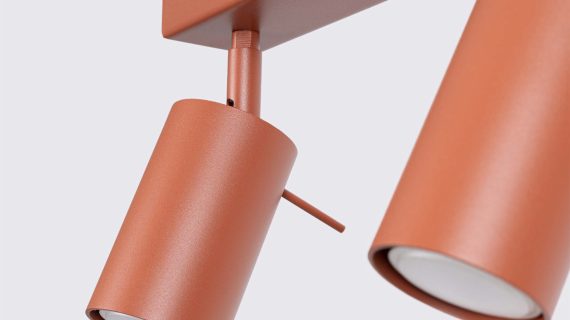 Miniaturka 3 - Plafon RINTO 2 ochra czerwona