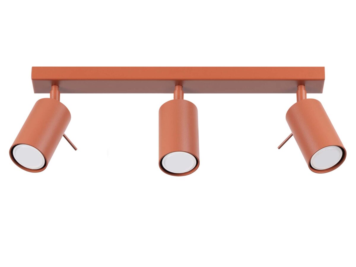 Plafon RINTO 3L ochra czerwona