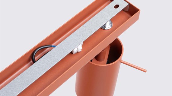 Miniaturka 3 - Plafon RINTO 3L ochra czerwona